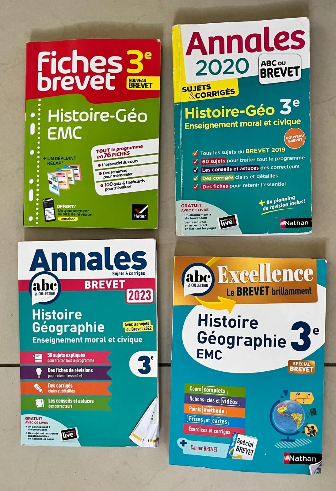 Annales histoire géographie emc